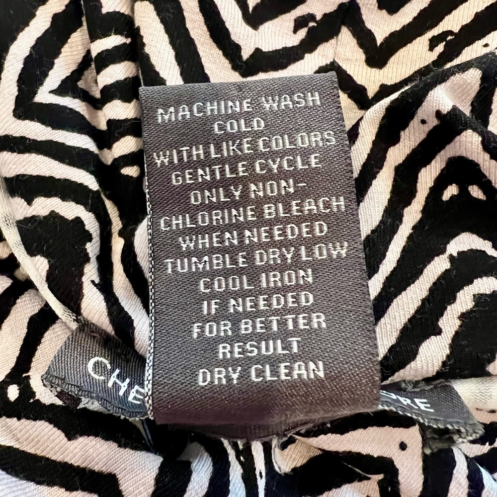 Chelsea & Theodore Black and White Zigzag Tunic - Picture 15 of 16